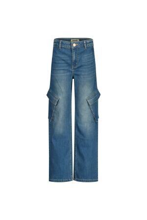 Raizzed Mississippi Cargo Jeans RD02 Mid Blue Stone