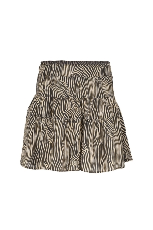 Geisha Rok zebra lurex 000010 - off-white/black