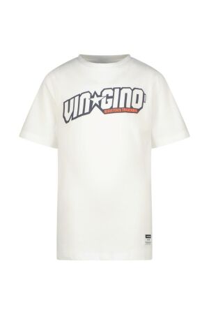 Vingino Basic-logo T-shirt 001 Real White