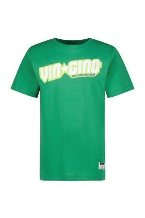 Vingino Basic-logo T-shirt 1454 Cactus green