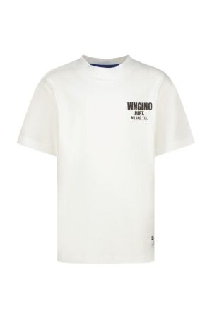 Vingino Basic-oversized T-shirt 001 Real White