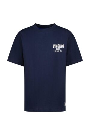 Vingino Basic-oversized T-shirt 100 Dark Blue