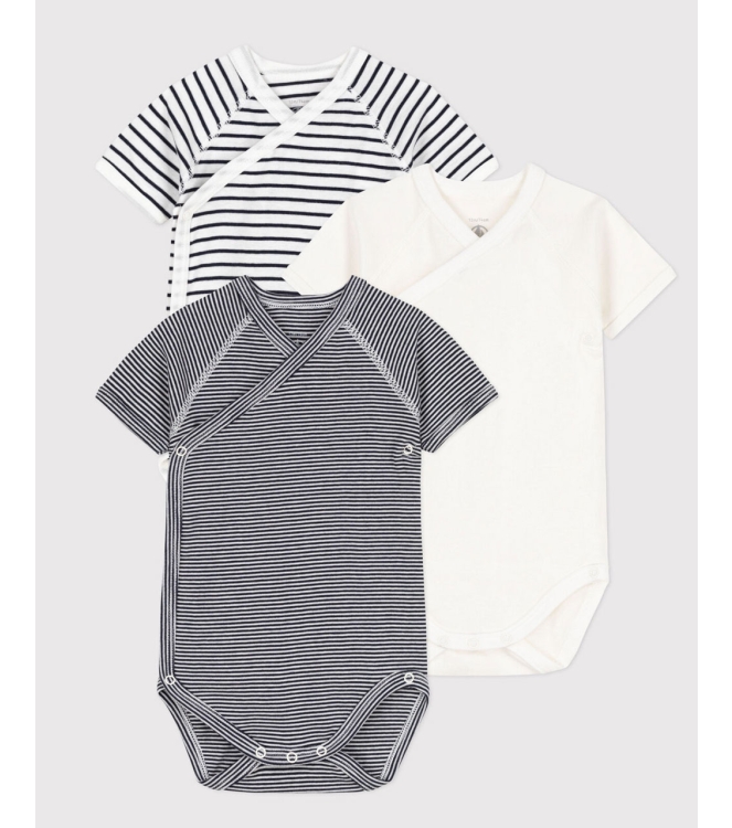 Petit Bateau boxpakjes & rompers 00 Wit/Blauw A097H