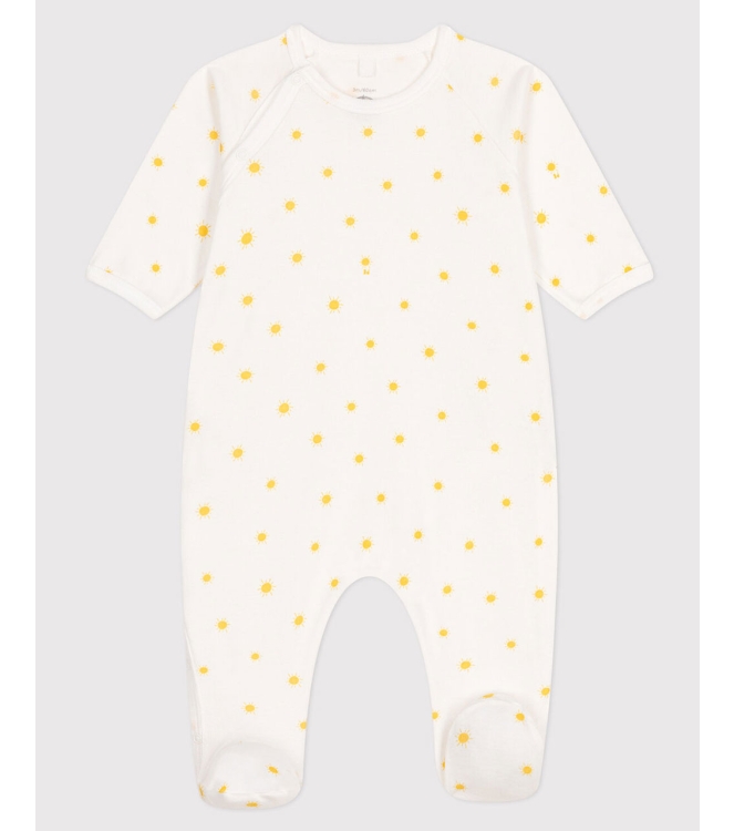 Petit Bateau boxpakjes & rompers 03 Wit/Geel A09GF