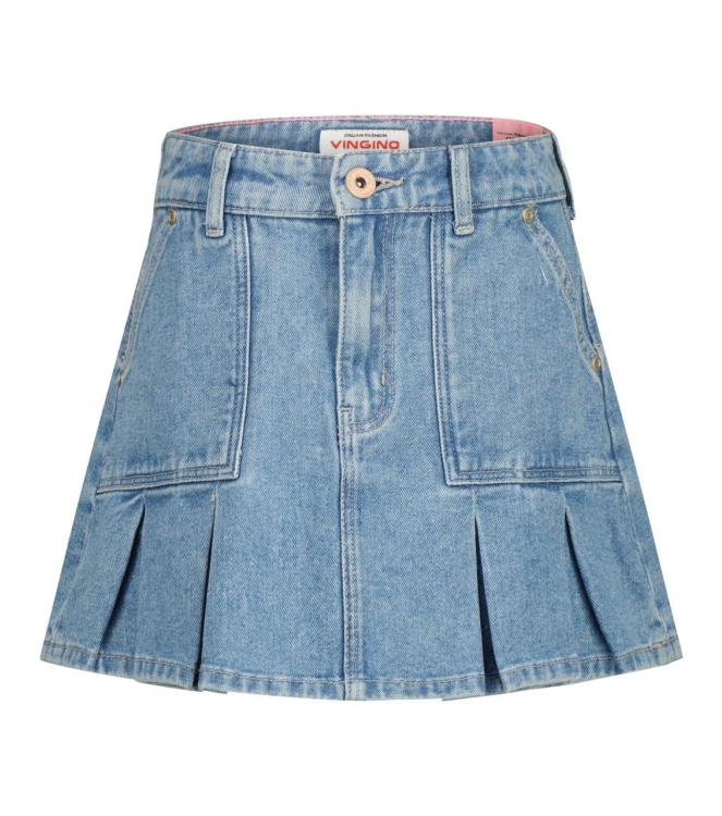 Vingino rokken & skorts 166 Mid Blue Wash SS25KGD52001