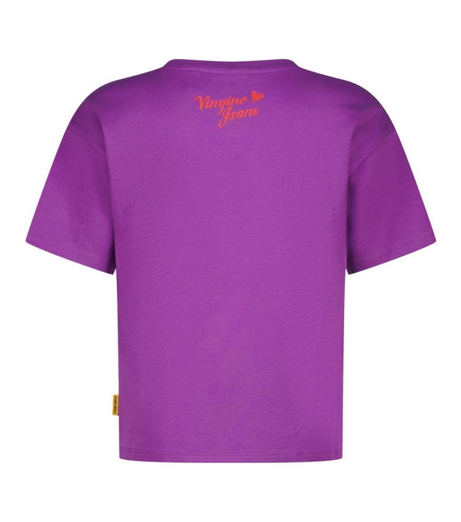 Vingino shirts 867 Viola purple SS25KGN30002