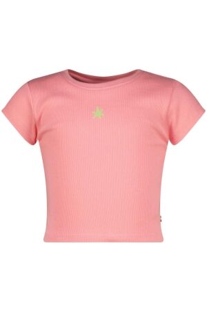 Vingino Basic-Crop Rib Tee T-shirt 1288 Spring peach