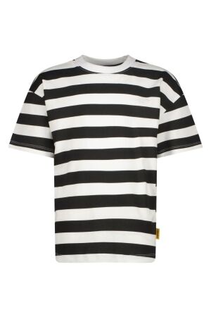 Vingino Basic-Tee Stripe T-shirt 001 Real White