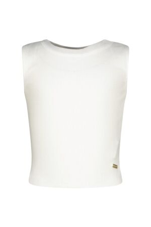 Vingino Basic-Crop Rib Top Top 001 Real White