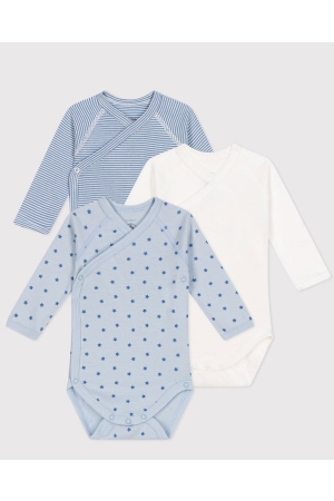 Petit Bateau 3 Bodies Naiss ML 00 Variante 1