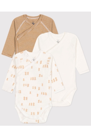 Petit Bateau 3 Bodies Naiss ML 98 Variante 2