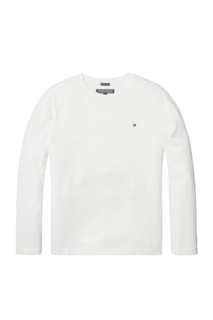 Tommy Hilfiger Boys Basic CN Knit 123 Bright White