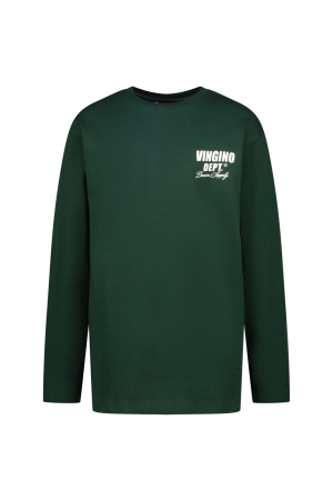 Vingino Basic logo tee Regular T-shirt 1404 Racing green