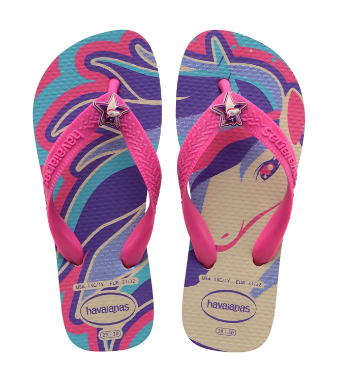 Havaianas slippers 6238 Beige/Magenta Neon 4103405