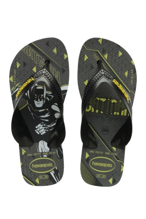 Havaianas Max Herois 0522 Black/Yellow