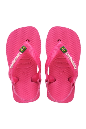 Havaianas Baby Brasil Logo II 8418 Pink Flux/White