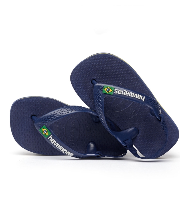 Havaianas slippers 3587 Navy Blue/Citrus Yellow 4140577