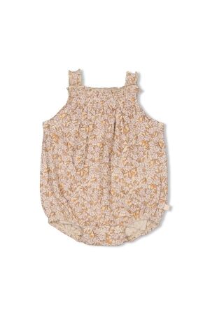 Feetje Romper - Flower Field Creme