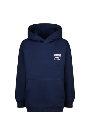 Vingino Basic-hoody Boxy Hoodie 100 Dark Blue