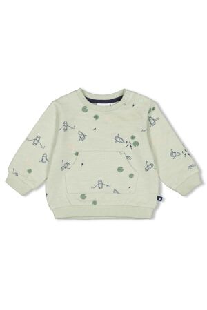 Feetje Sweater - Rock My Boat Mint