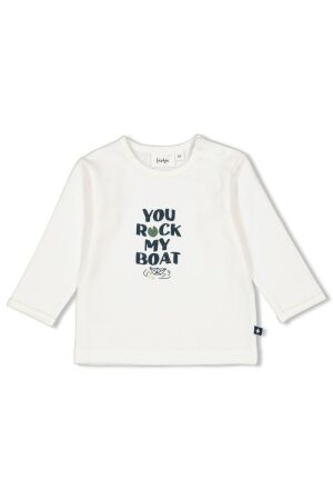 Feetje Longsleeve - Rock My Boat Offwhite