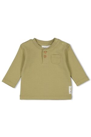 Feetje Longsleeve - Mini Adventurer Olijf