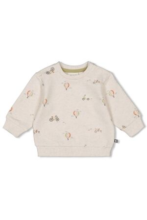 Feetje Sweater - Mini Adventurer Offwhite melange