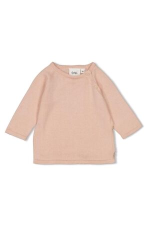 Feetje Overslag sweater gebreid - Essential Knits Roze