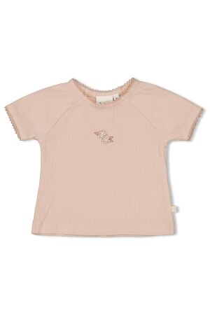 Feetje T-shirt - Flower Field Roze