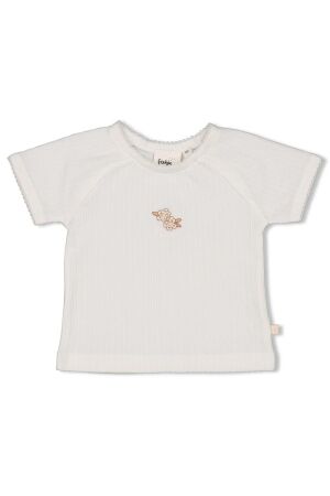 Feetje T-shirt - Flower Field Offwhite