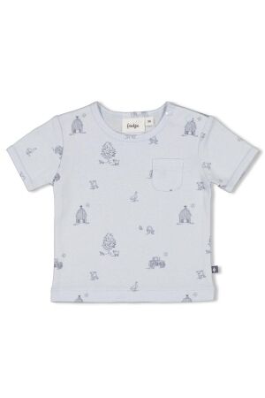 Feetje T-shirt - Farm Life Blauw