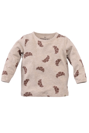 Z8-Newborn Clyde T-shirt Babyccino/AOP