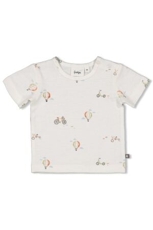 Feetje T-shirt - Mini Adventurer Offwhite