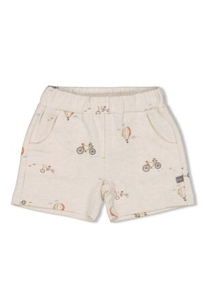 Feetje Korte broek - Mini Adventurer Offwhite melange