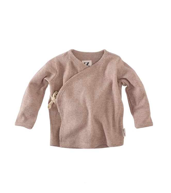 Z8-Newborn shirts Beige melange Njord