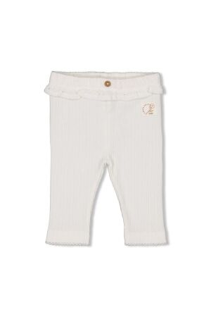 Feetje Legging - Flower Field Offwhite