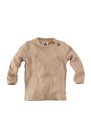 Z8-Newborn Tore T-shirt lange mouw Sandstone