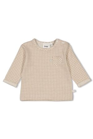 Feetje Longsleeve - Picnic Party Taupe