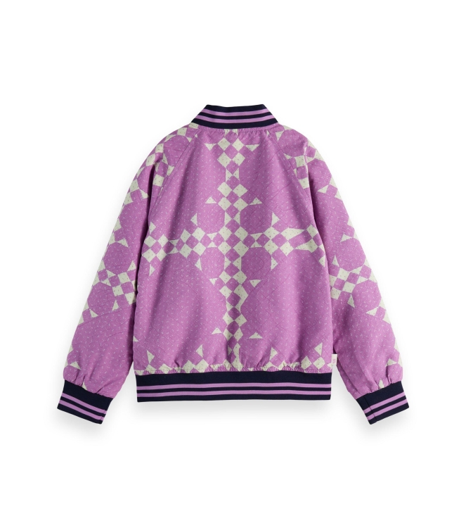 Scotch & Soda Kids jassen 650 Dark Pink 179279