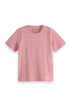 Scotch & Soda Kids T-shirt 650 Dark Pink