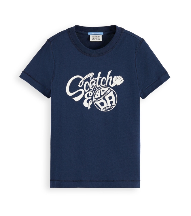 Scotch & Soda Kids shirts 401 Navy 179492