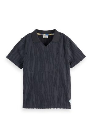 Scotch & Soda Kids Poloshirt korte mouw 001 Black