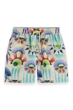 Scotch & Soda Kids Zwemshort 101 White/Pastel