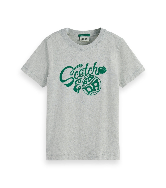 Scotch & Soda Kids shirts 030 Medium Grey 180474