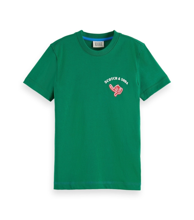 Scotch & Soda Kids shirts 301 Dark Green 180564