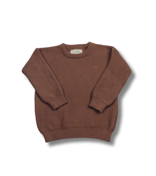 Two You Label truien & vesten Brown Rust AW24-01