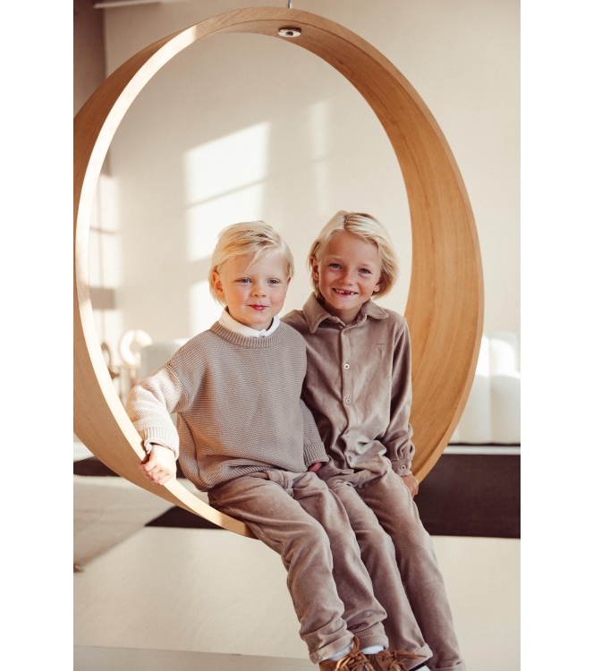 Two You Label truien & vesten Taupe AW24-01