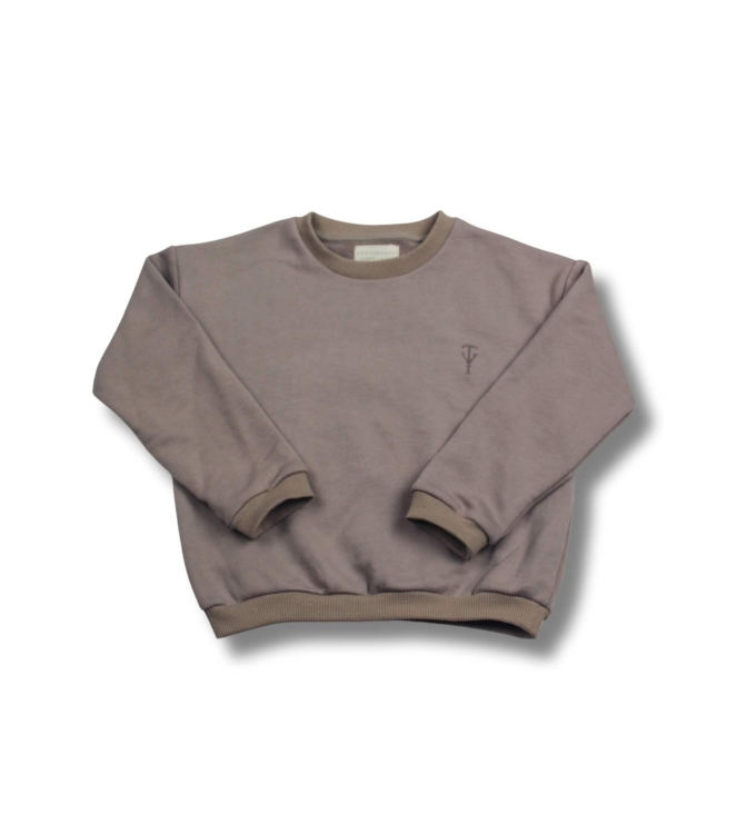 Two You Label truien & vesten Taupe AW24-06