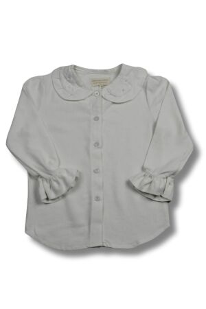 Two You Label Lina Linen Blouse White