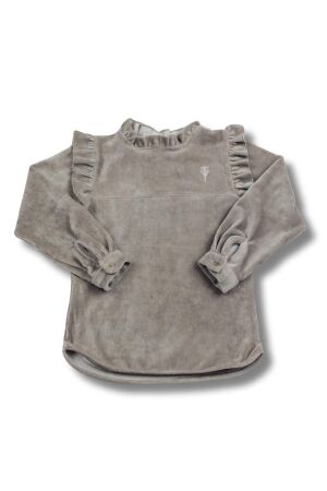 Two You Label River Blouse Taupe